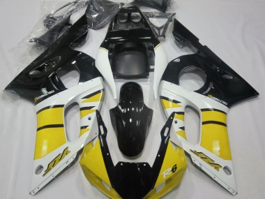 98-02 Gloss Yellow and Black R6 Fairings